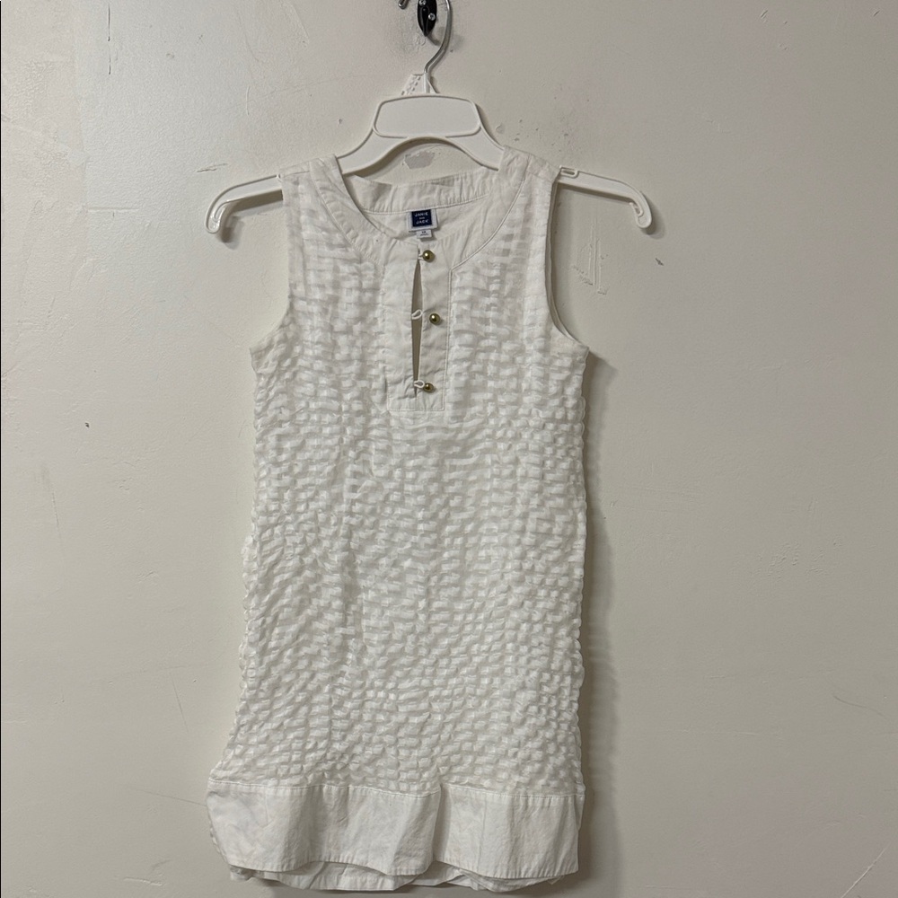 Janie and Jack Textured Sleeveless Dress
